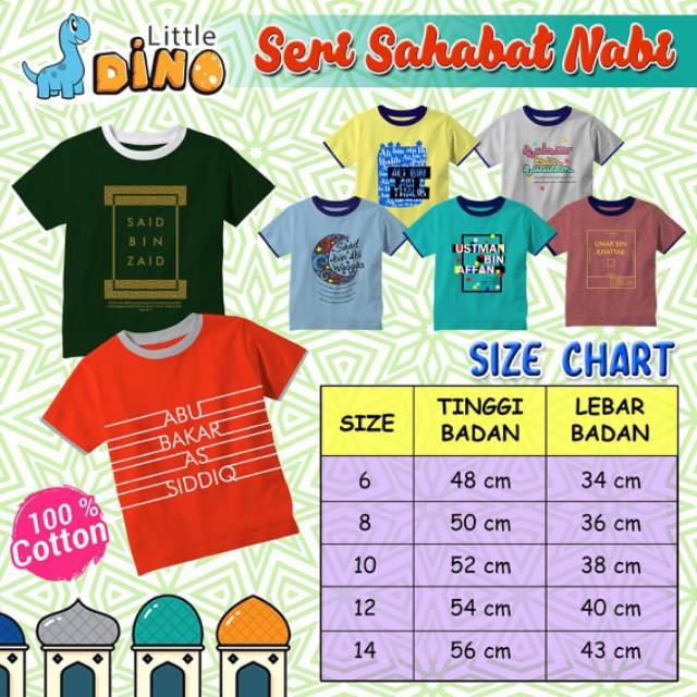 Kaos sahabat nabi
