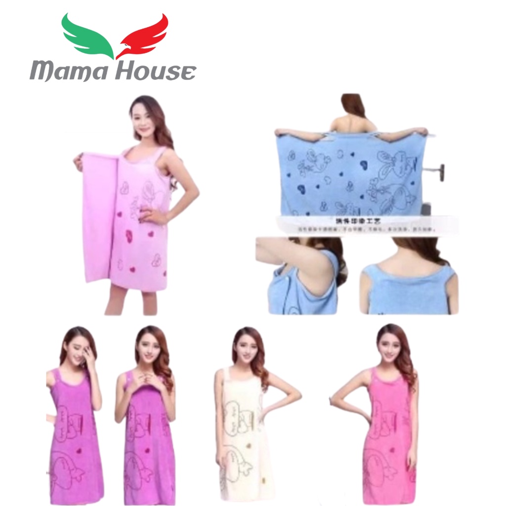 [MH] Handuk Mandi Dewasa Wearable Towel