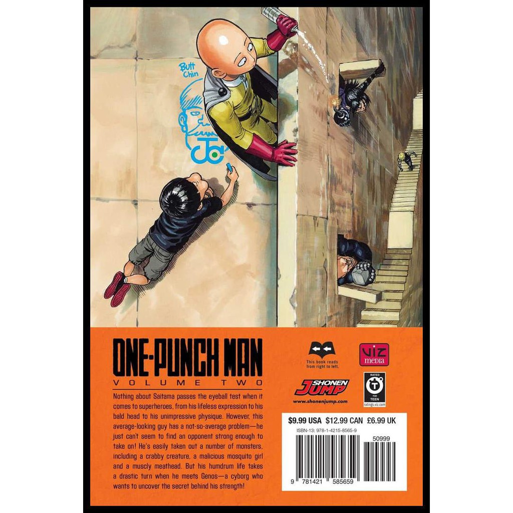 One-Punch Man, Vol. 2 (Manga) (English)