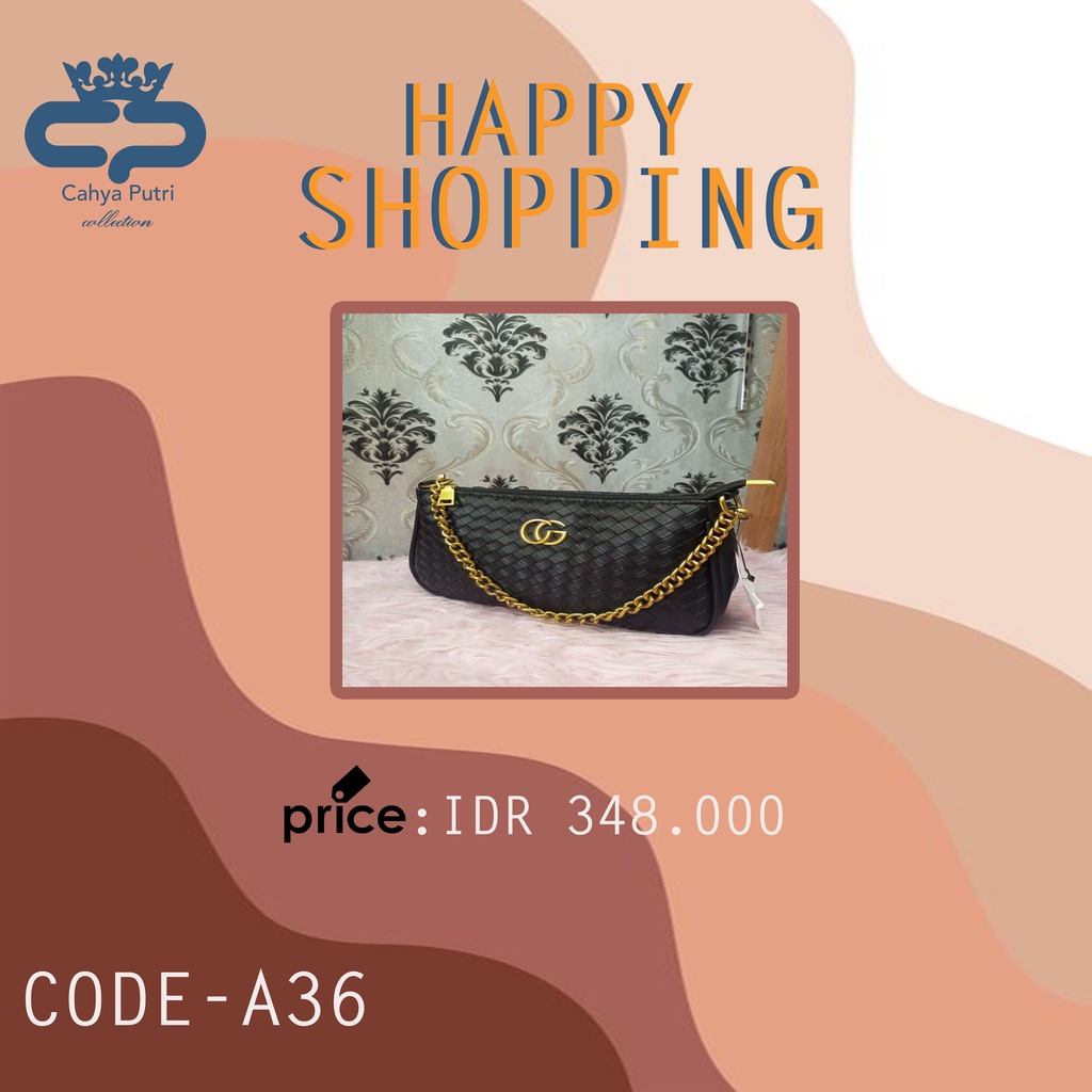 Tas Gucci Hitam Premium