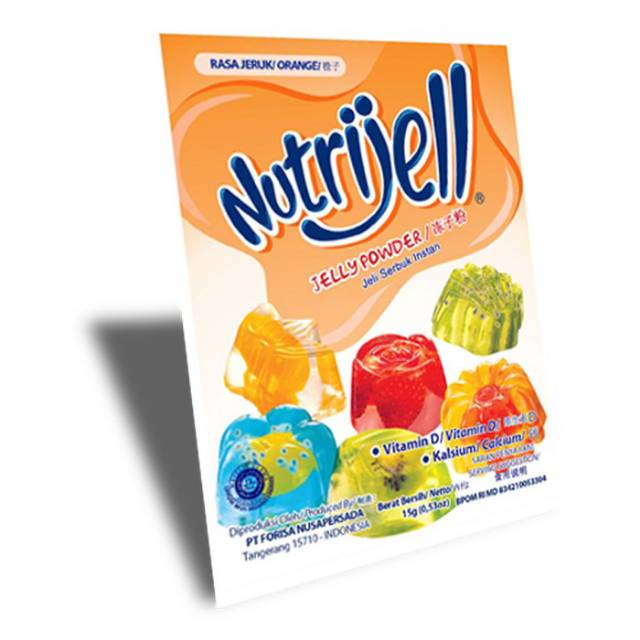 

Nutrijell - Jelly Powder - Rasa Jeruk - 15gr