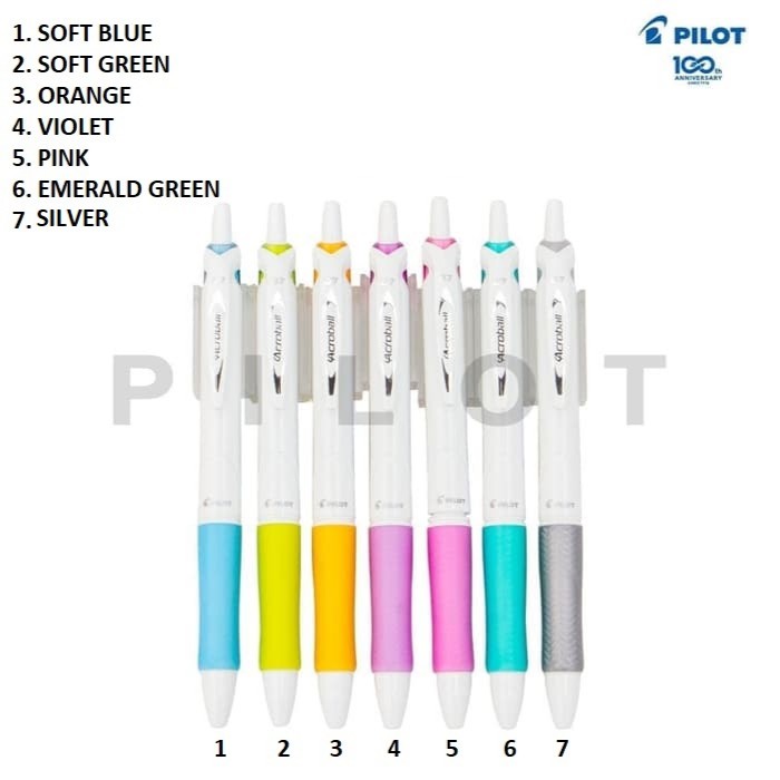 

PILOT BALLPOINT ACROBALL / BAB-15F-WB