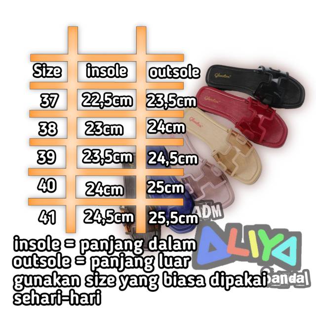 Sandal Slop Dewasa Humble Glass - Glanzton-1