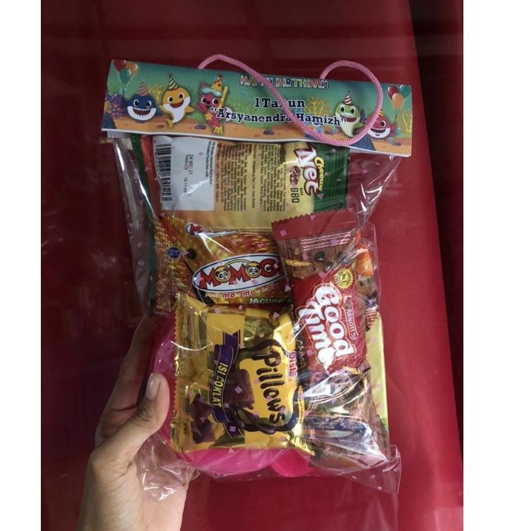 

GG Souvenir paket snack ciki ulang tahun TDK