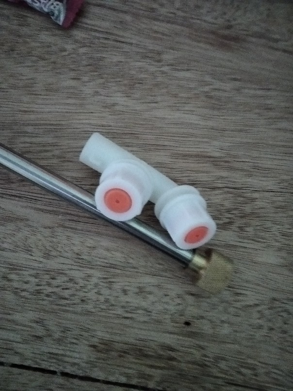 Nozzle Nosel Cabang 2 Putih Pompa Semprot Hama Tipe Elektrik Cba 16 Liter