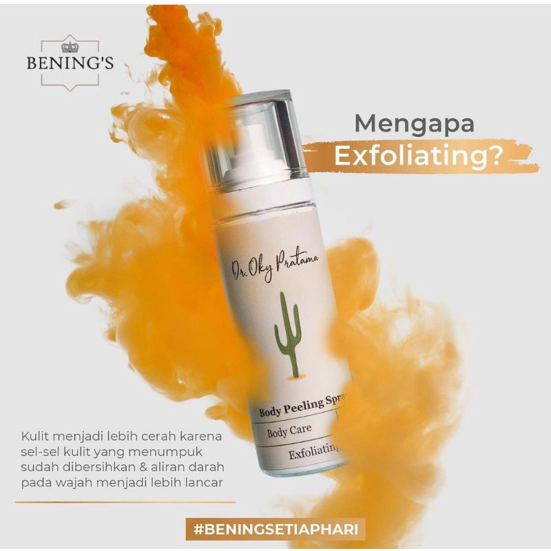 Body Peeling Spray Bening's Clinic