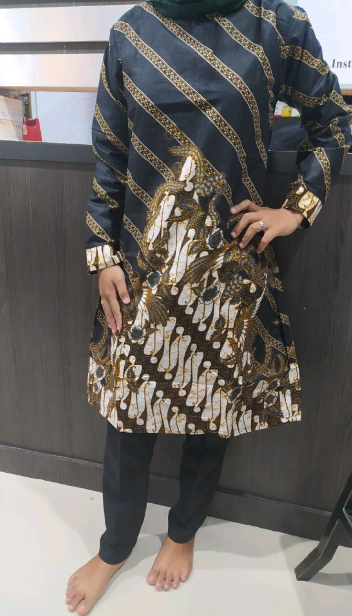 Maura Couple - Sania Ruffle Batik Couple Ori Ndoro Jowi Dnt Garansi Termurah Shopee -