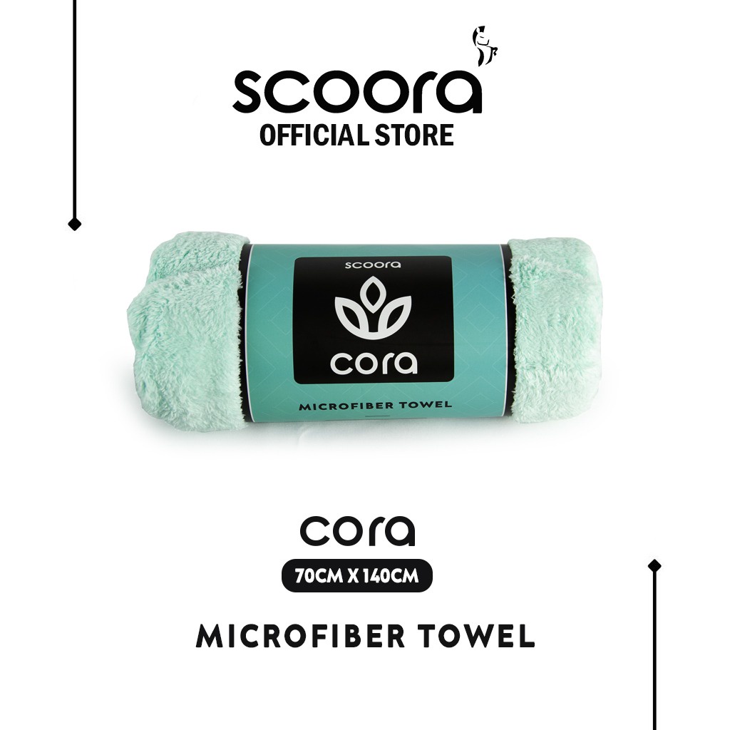 SCOORA Cora Handuk Microfiber 70 X 140 - Tosca