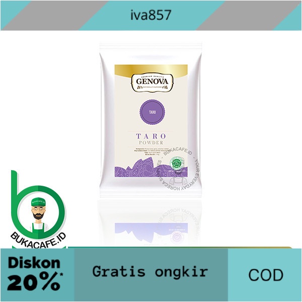 

PROMO Genova Taro Powder 1 kg - Bubuk Minuman GRATIS ONGKIR