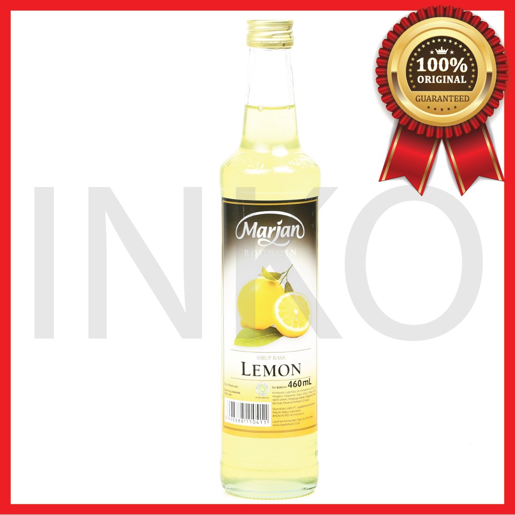 

MARJAN BOUDOIN SIRUP RASA LEMON BOTOL 460ML