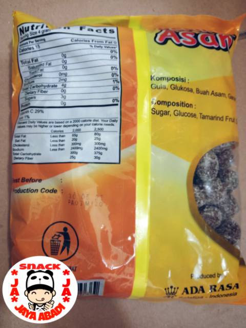 

Ay00! 1 KG Permen Asem Jawa/ Asem Jawa Bulat/ Co'om Kiloan