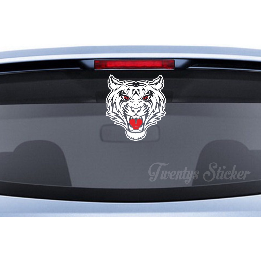 MACAN SILIWANGI STIKER KACA MOBIL STICKER CUTTING