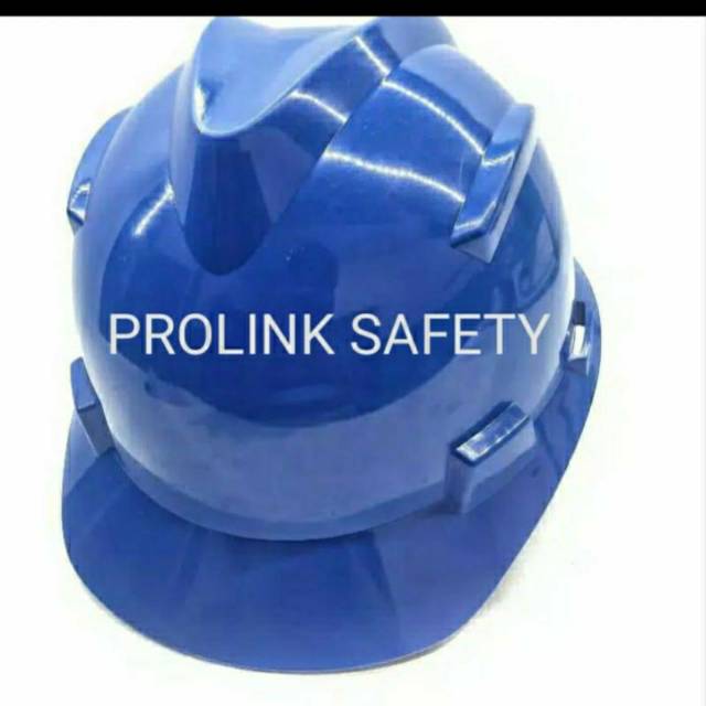 HELM SAFETY BIRU PROYEK