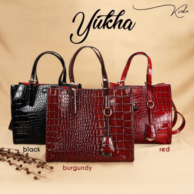 Kinka Tas Selempang Wanita Murah Import Yukha Kulit Corak ...
