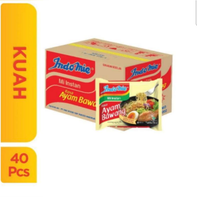 

Indomie Ayam Bawang 1 dus
