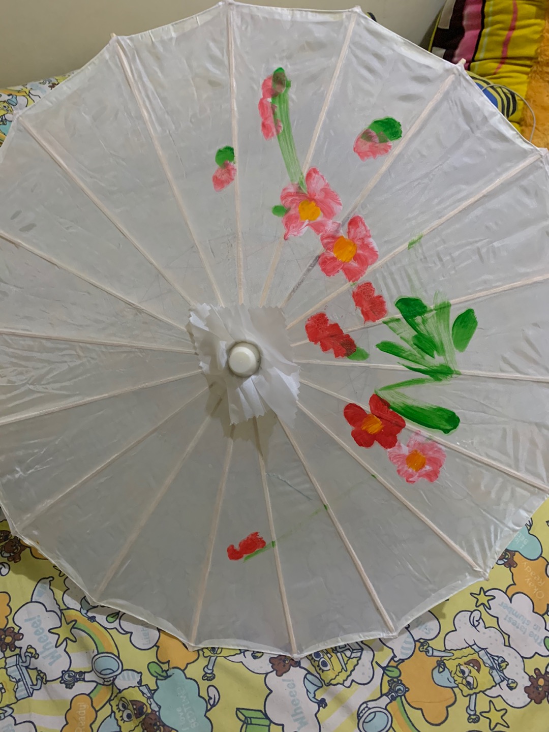Payung Geulis - Payung Hias Satin 56 Cm - Fabric Umbrella