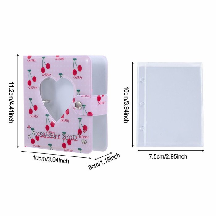 

Mantap Mini Binder 3 Ring Photocard Album Holder Collect Book Tempat Pc Kpop Terlaris