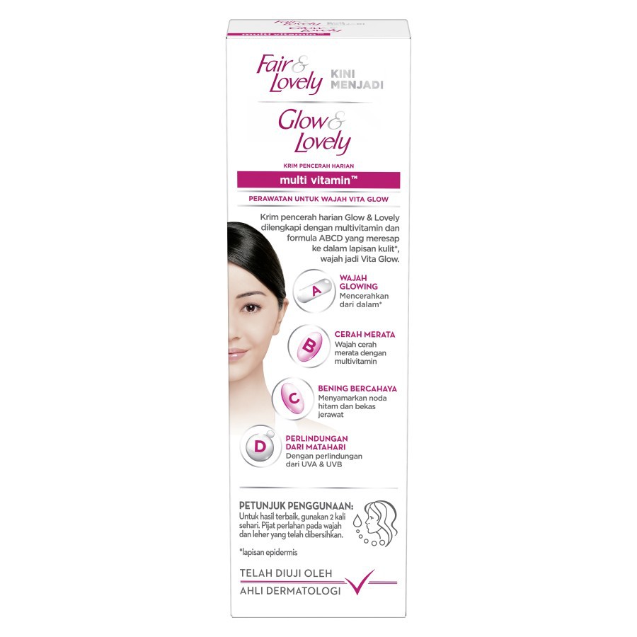 Fair &amp; Lovely / Glow &amp; Lovely Multivitamin Cream 23G