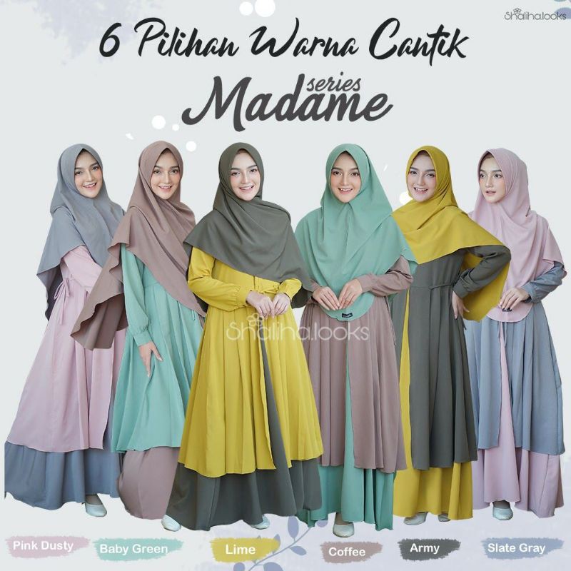GAMIS PREMIUM MADAME series BY SHALIHALOOKS