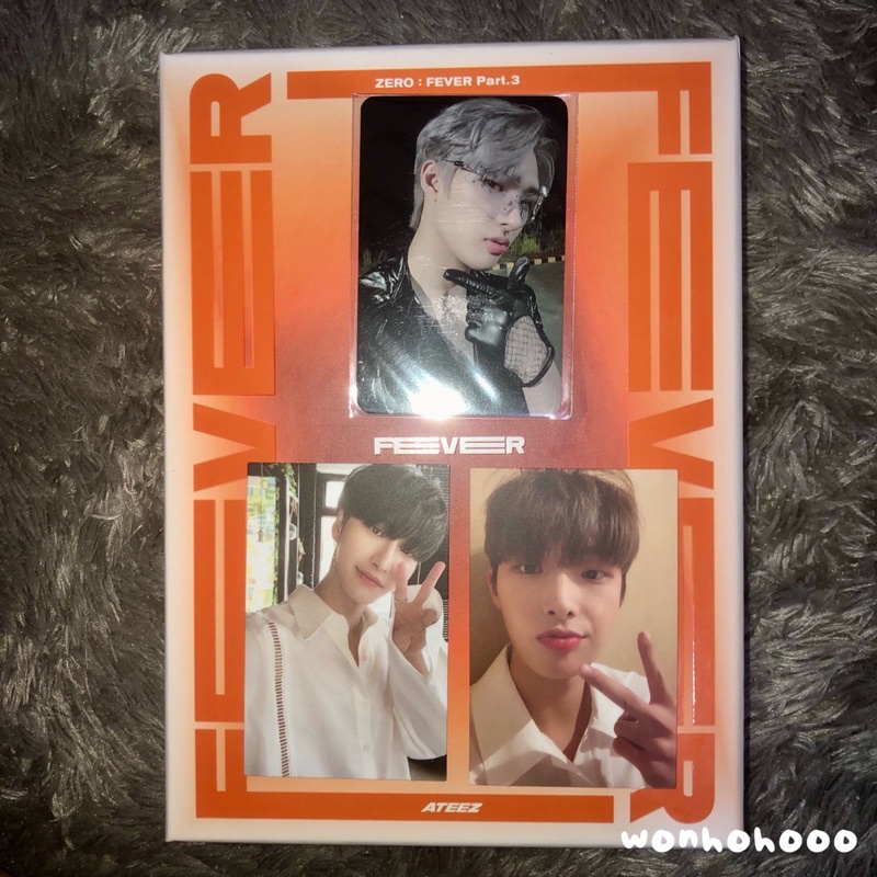 ATEEZ FEVER PART PT 3 DIARY VER PC Seonghwa Mingi BENEFIT KTOWN MINGI