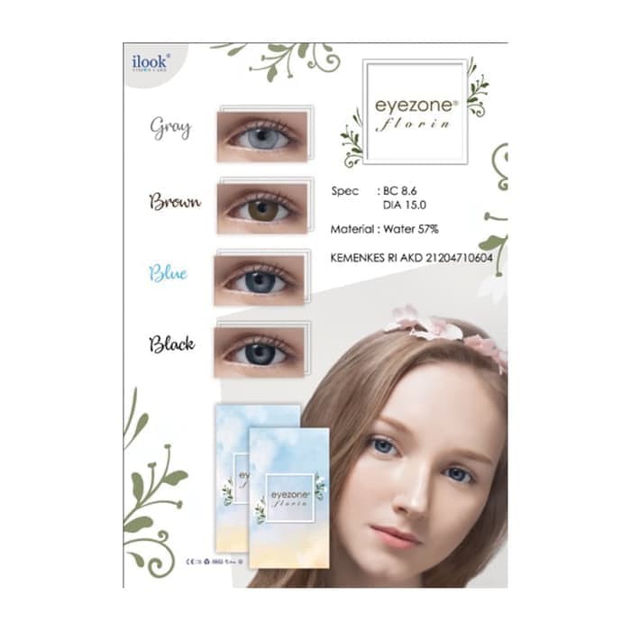 SOFTLENS SFTN034 EYEZONE FLORIN