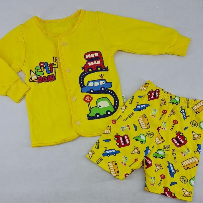 Sleepsuit Baby Murah Romper Jumper / Baju Bayi Murah DEFECT sale-Set PJG/PDK BUS 3-6