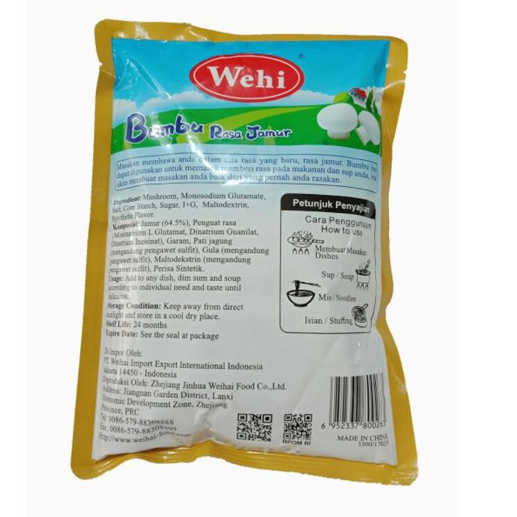 

BUKAN KALENG KALENG!!!! Kaldu jamur penyedap rasa wehi 200gr