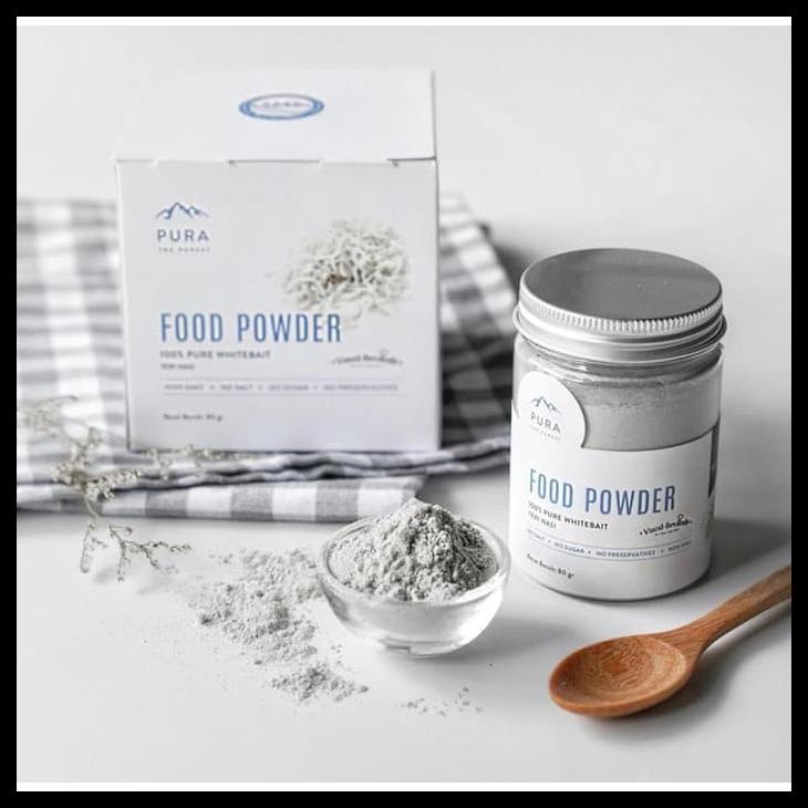 

[READY STOCK] PURA FOOD POWDER WHITEBAIT 80GR KALDU BUBUK IKAN TERI KECIL