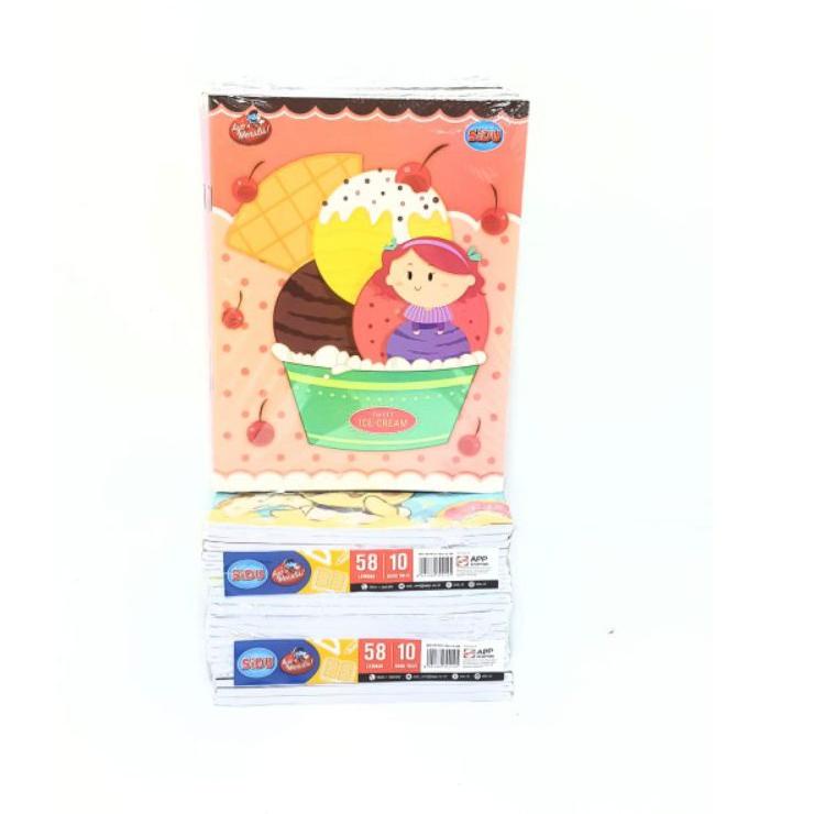 

Recomend GROSIR 1PACKS/10BUKU BUKU TULIS SIDU 38 LEMBAR ORIGINAL