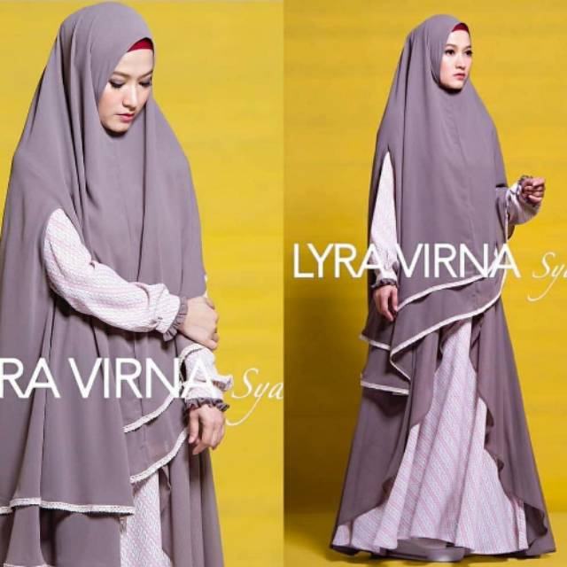 Gamis syar'i  LYRA VIRNA