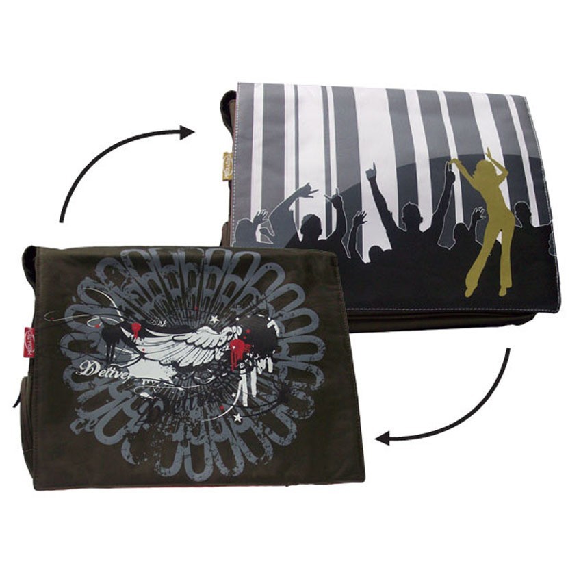Mediatech Tas laptop murah  2 in 1 Messenger Bag MNB-07 - tas laptop Ukuran 15&quot; 44008