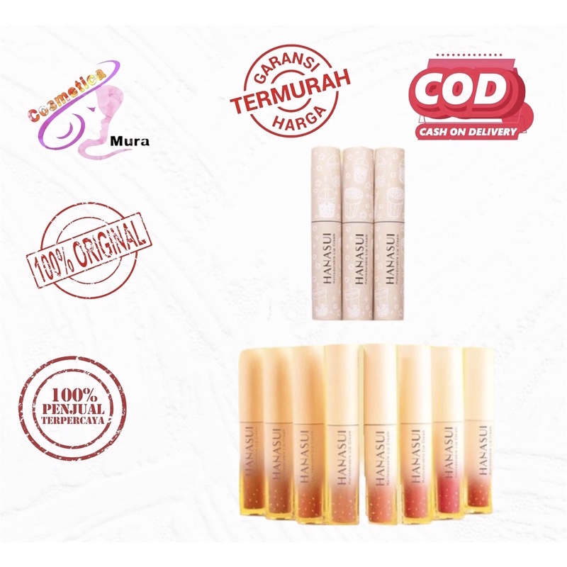 (ce,ux) HANASUI MATTEDORABLE BOBA EDITION - LIPCREAM MATTE HANASUI BOBA - MATTE LIP BOBA