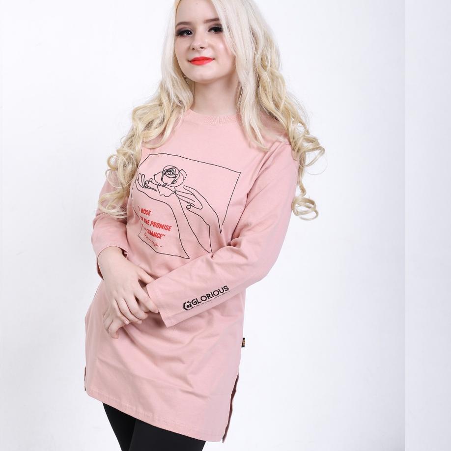 Top Produk.. Glorious - Tunik Wanita - Kaos Wanita - Pakaian Wanita - Atasan Tunik - Kaos Tunik - Ba