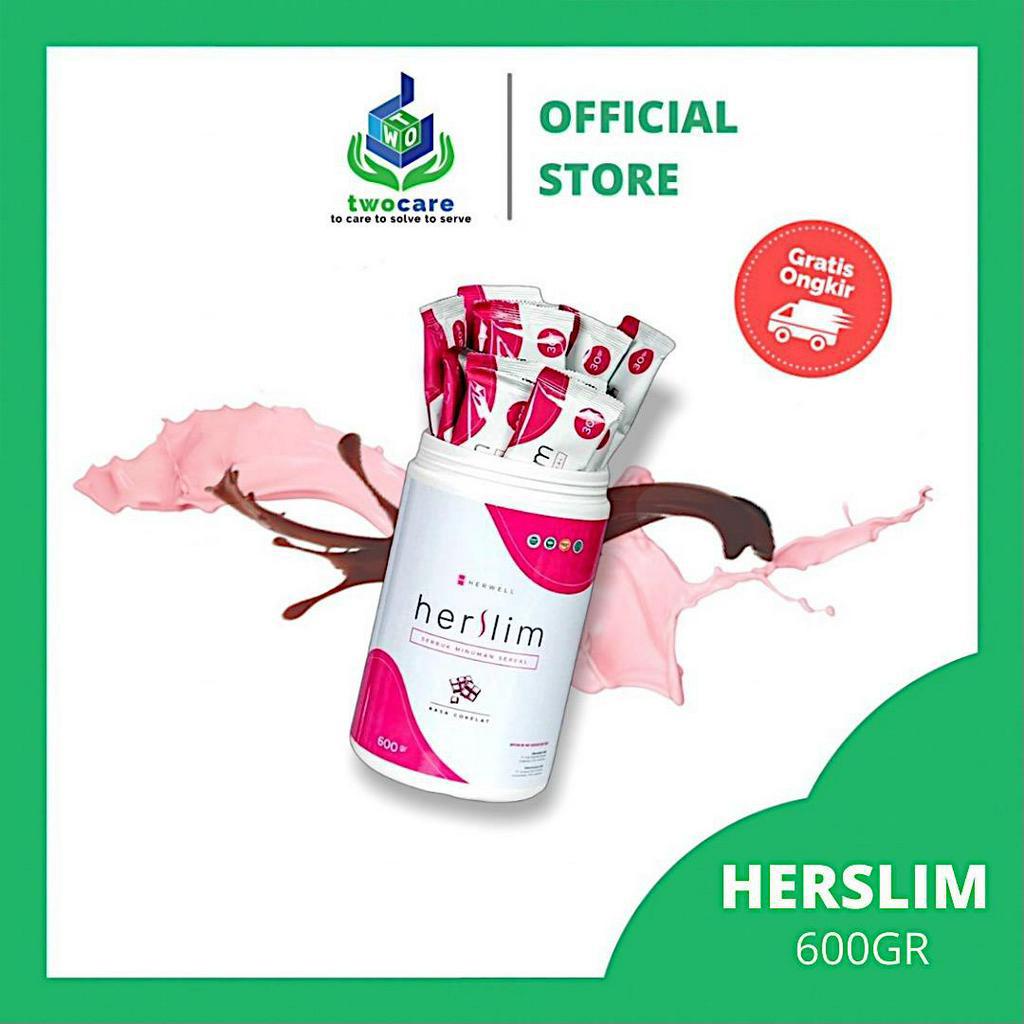 Herwell HER WELL Herslim HER SLIM 20 sachet - Susu Kolostrum Super food Minuman Penurun Berat Badan