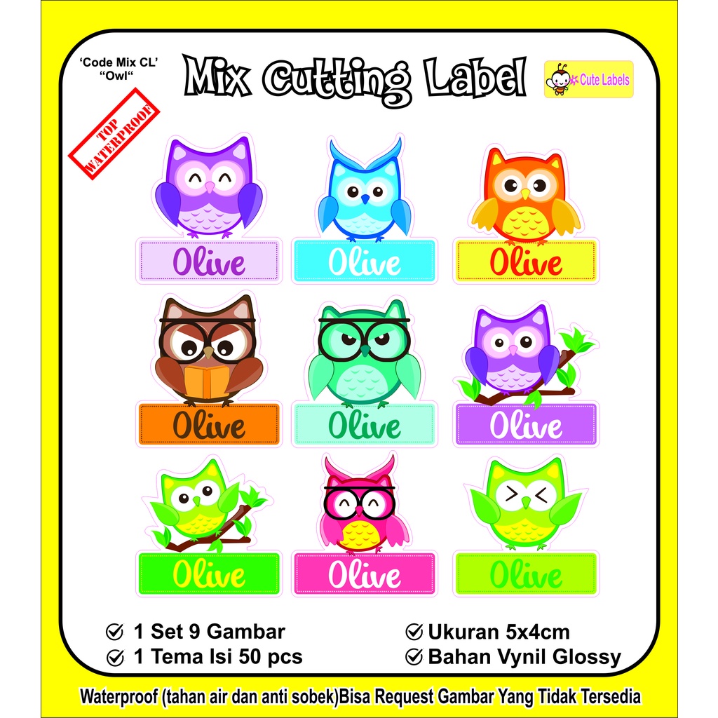 

Mix Cutting Label OWL