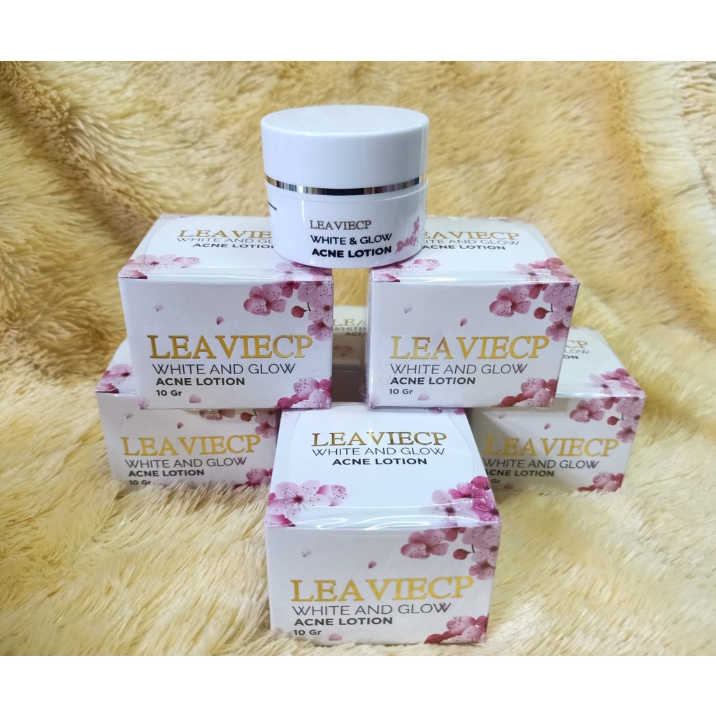 LEAVIECP white &amp; glow acne lotion 10GR ~ ORIGINAL 100%