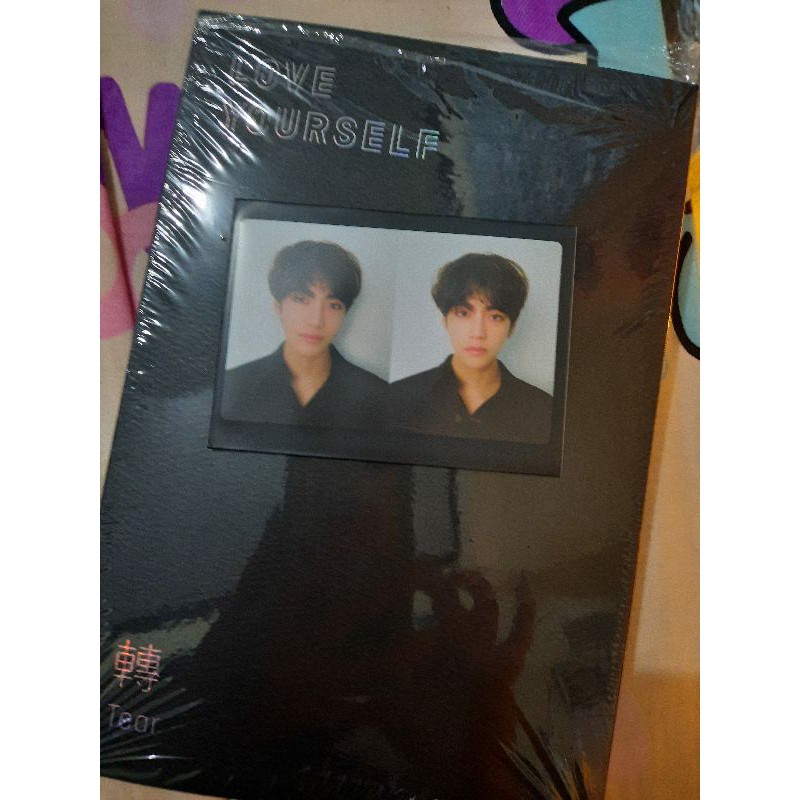 photocard Taehyung/V Official answer e dan tear y