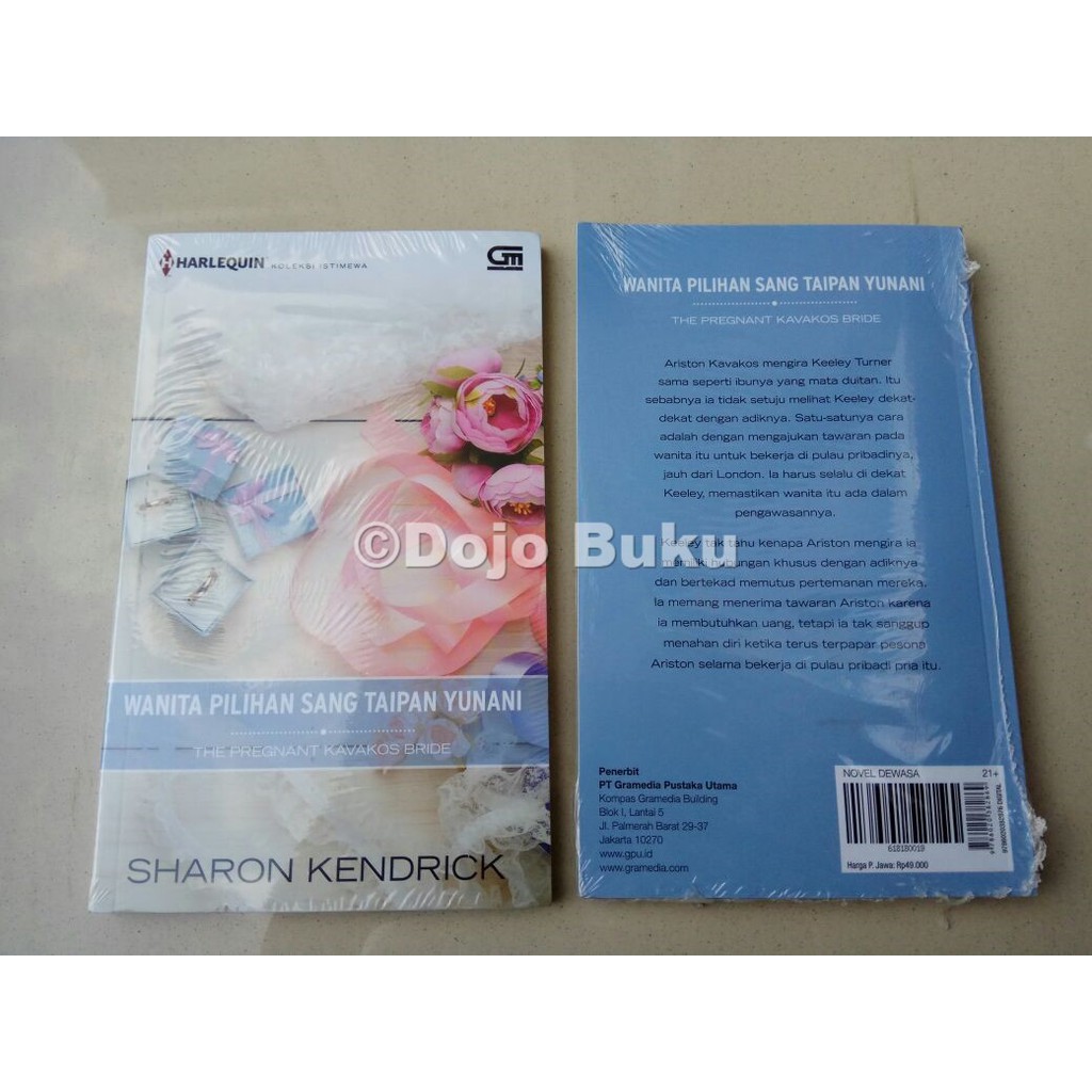 Harlequin : Wanita Pilihan Sang Taipan Yunani (The Pregnant Kavakos Bride) Sharon Kendrick