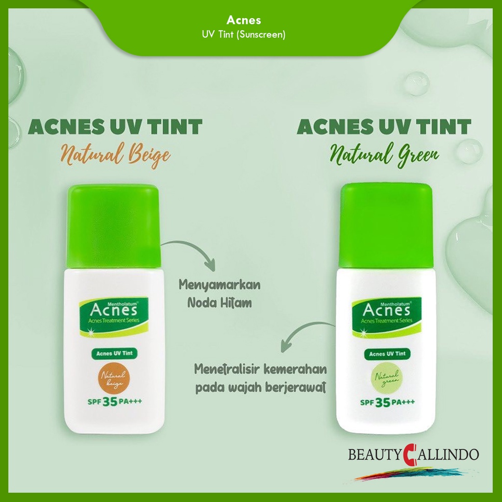 Acnes UV Tint SPF 35 PA+++ 30g Sunscreen Sunblock Tabir Surya