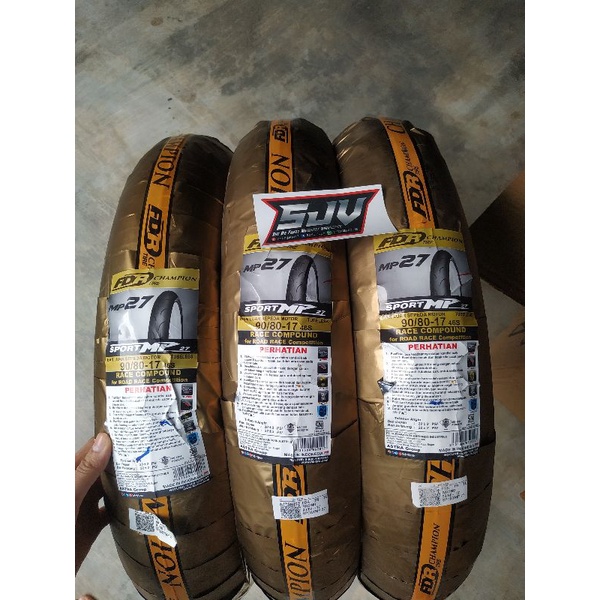 BAN LUAR TUBELESS FDR SPORT MP-27 17-90/80 SOFT COMPUND TERMURAH