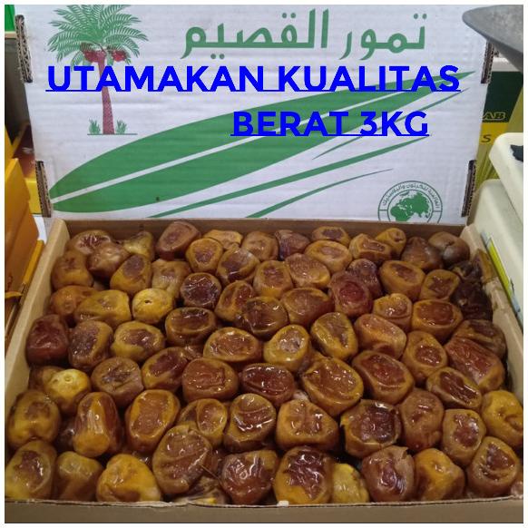 

BAYAR DITEMPAT Kurma Sukari Basah 3kg/KURMA 1KG/KURMA BARARI/KURMA RUTHOB/KURMA BAM/KURMA PALM FRUIT/KURMA TANGKAI/KURMA AZWA/KURMA SUKKARI/KURMA SAFAWI/KURMA TUNISIA/KURMA MUDA KUNING/KURMA MUDA HIJAU/KURMA MEDJOL/KURMA MADINAH SUPER