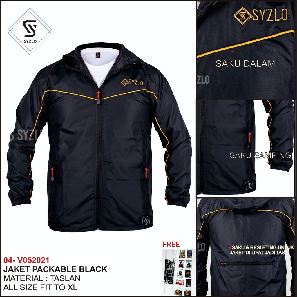 JAKET OUTDOOR ANTI AIR/JAKET ANTI AIR/JAKET SYZLO ORIGINAL/BISA BAYAR DI TEMPAT/JAKET MUSIM DINGIN