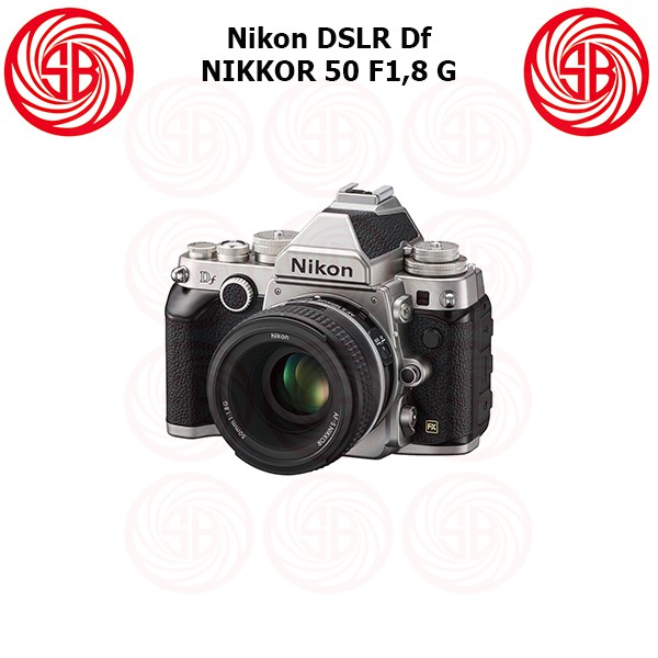 Kamera Nikon DF Body Only + 50mm F1,8G, Camera DSLR Full Frame 16MP