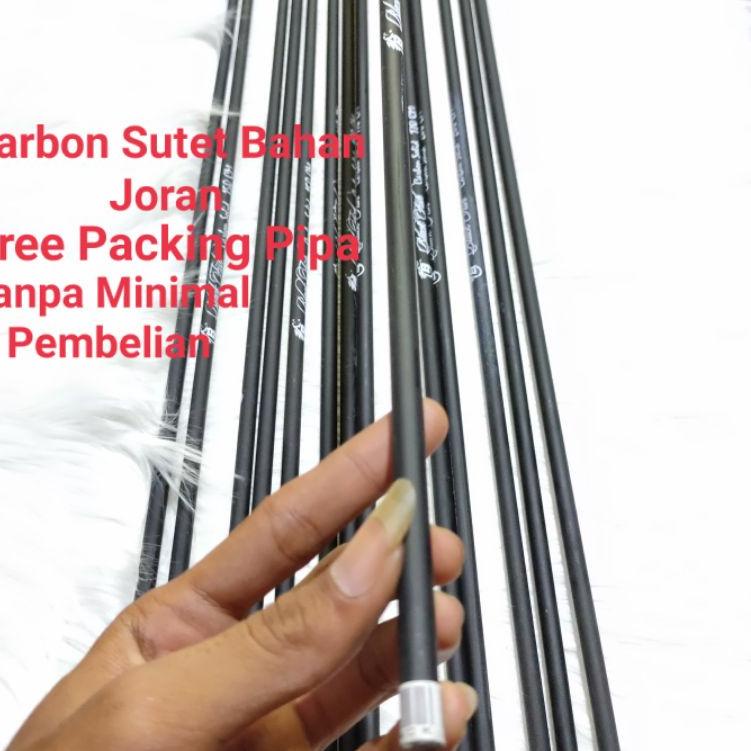 Paling Sesuai.. Blank Carbon Sutet Solid Sport Pancing Sudah Bubut 140cm ~ 220cm