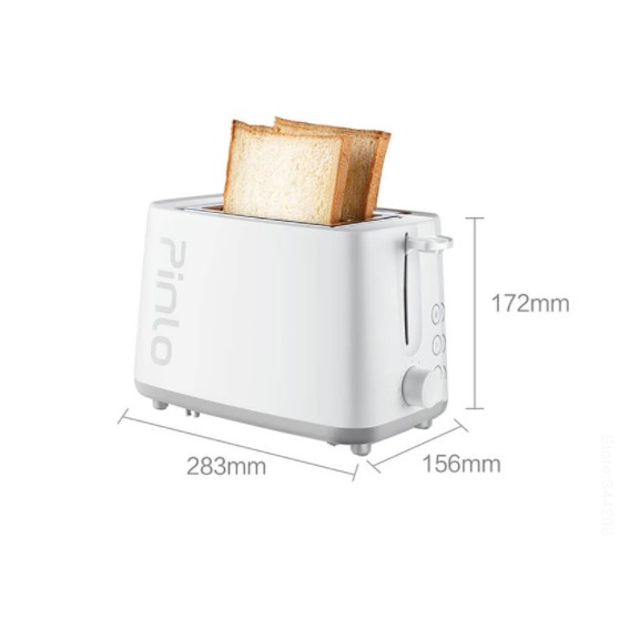 MIJIA Pinlo Alat Pemanggang Roti Bread Toaster 750W