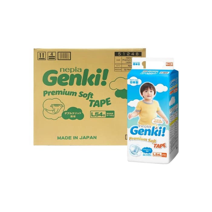 Nepia Genki Premium Soft Tape