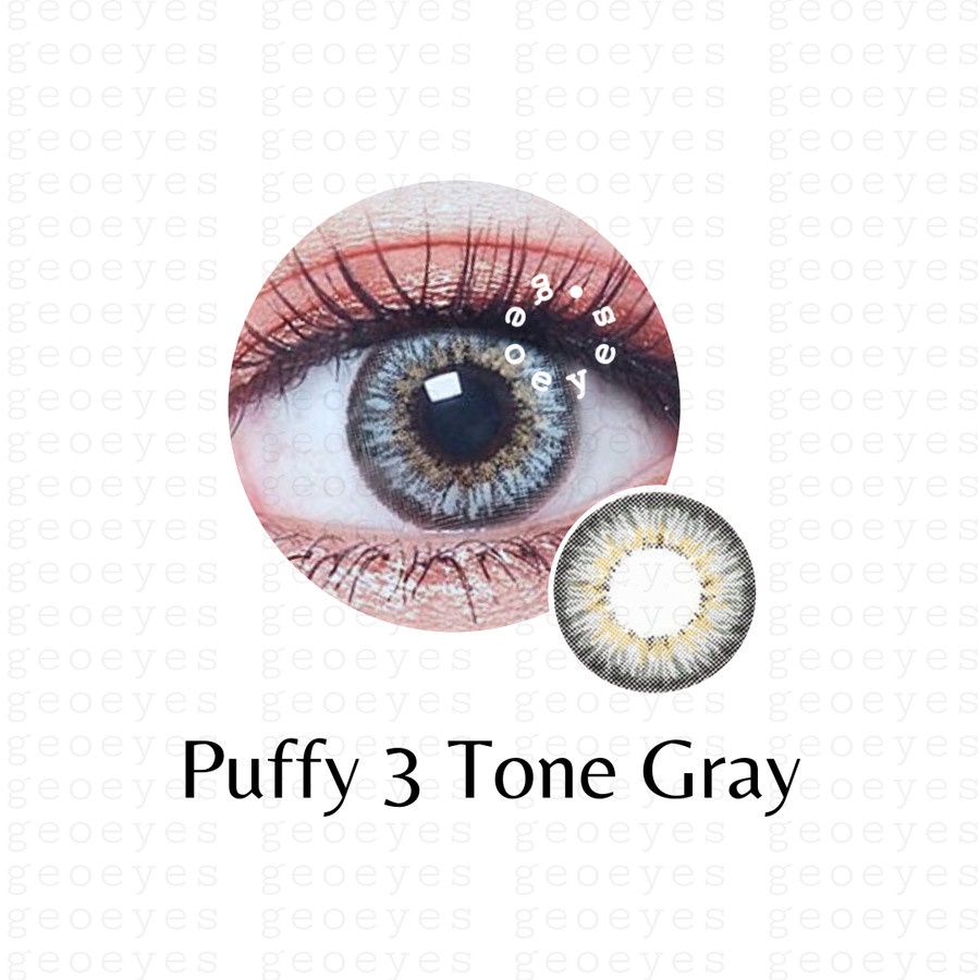 GEOEYES - Softlens Puffy 3 Tones Gray