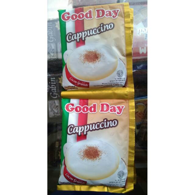 

GOOD DAY CAPPUCINO sachet