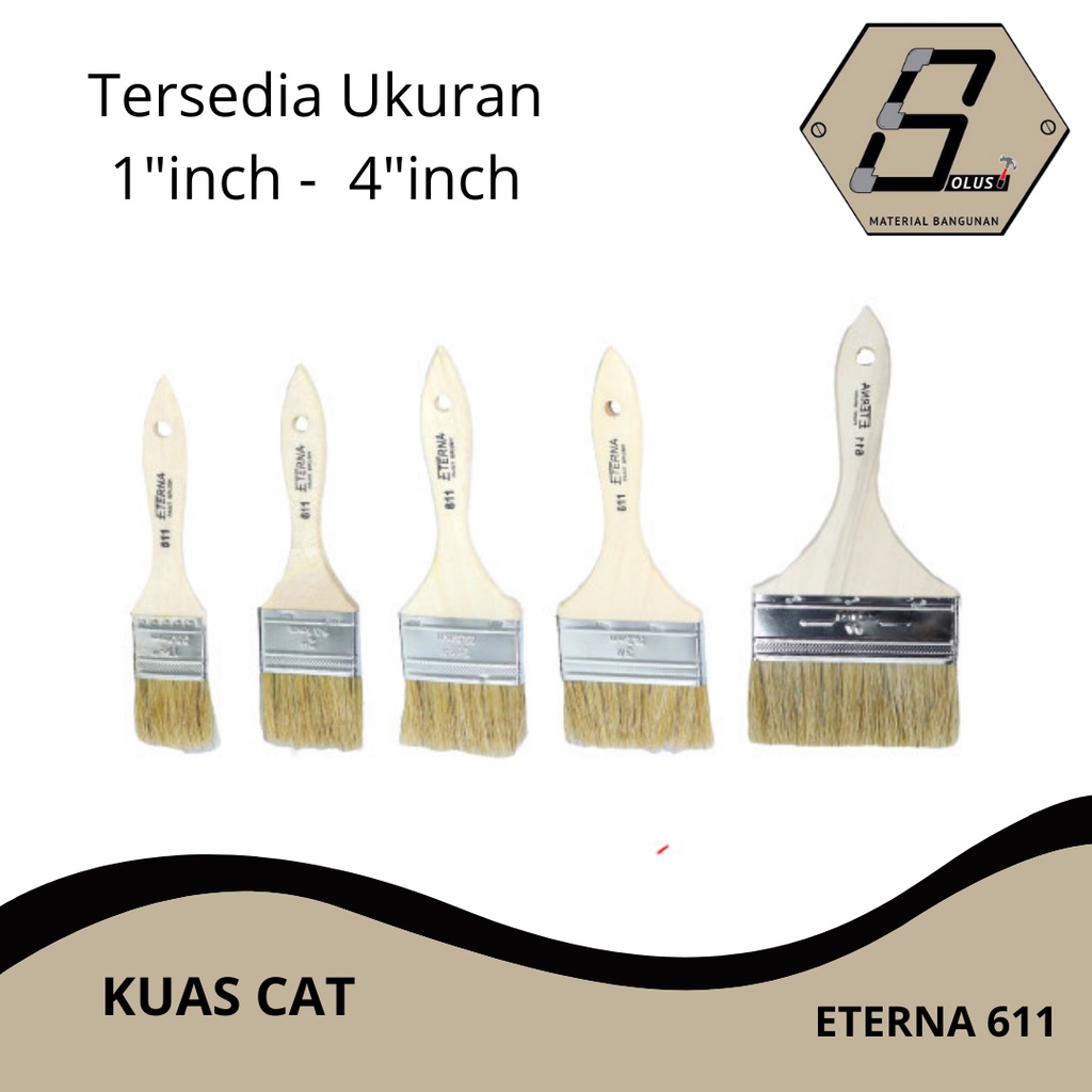 KUAS CAT ETERNA ( 611 ) 1 INCH