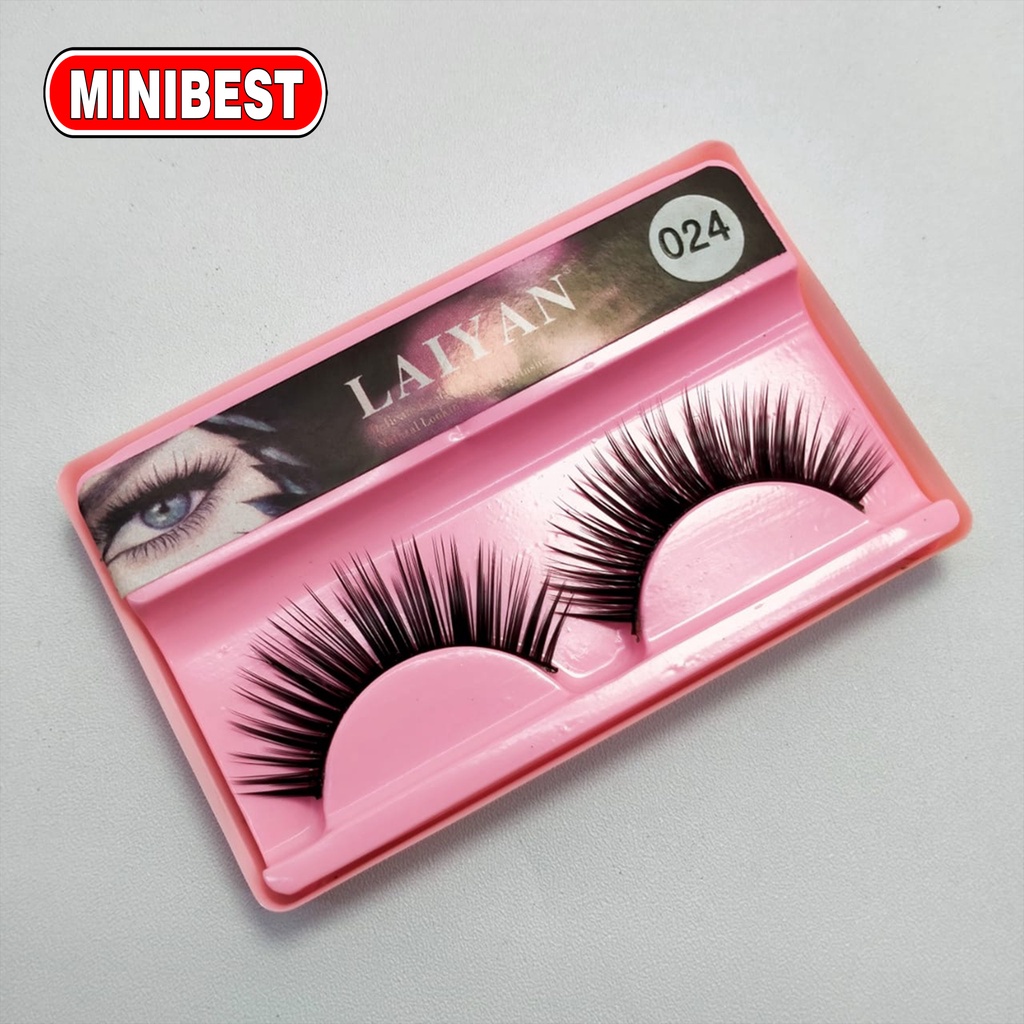 [MB] BULU MATA PALSU /EYELASH EXTENSION/ LAIYAN EYELASHES NATURAL HAIR